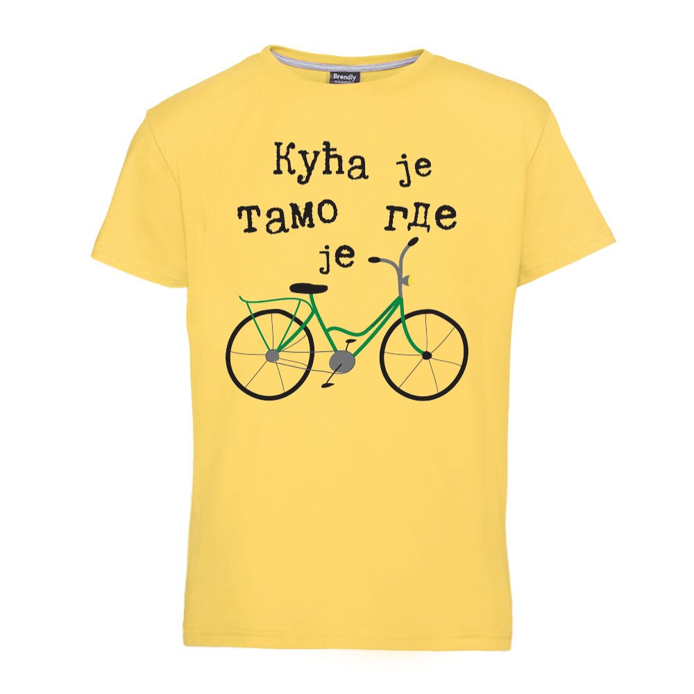 Kuća je tamo gde je bicikl