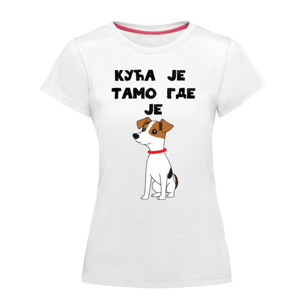 Kuća je tamo gde je kuca  jack russell 
