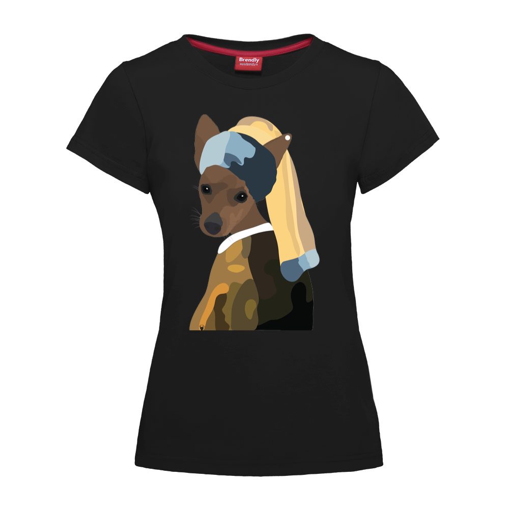 Pinčer Milivoje sa bisernom minđušom