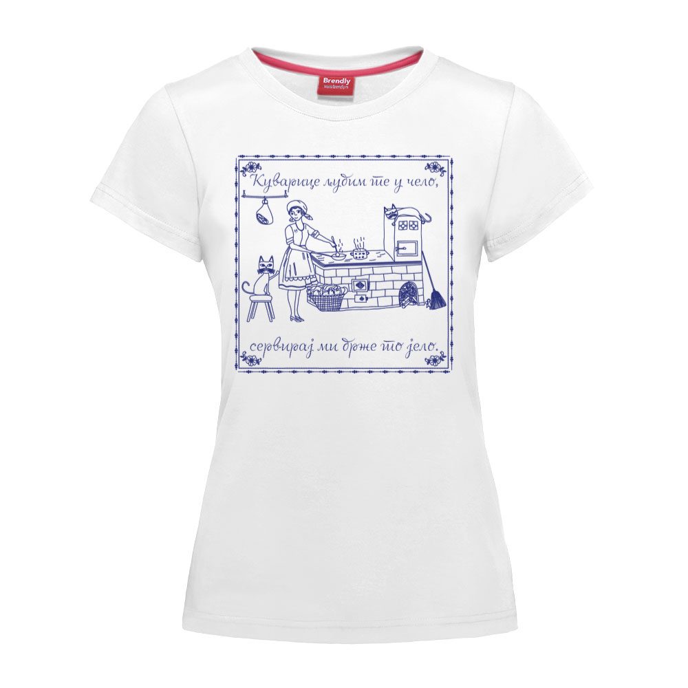 Kuvarice ljubim te u čelo