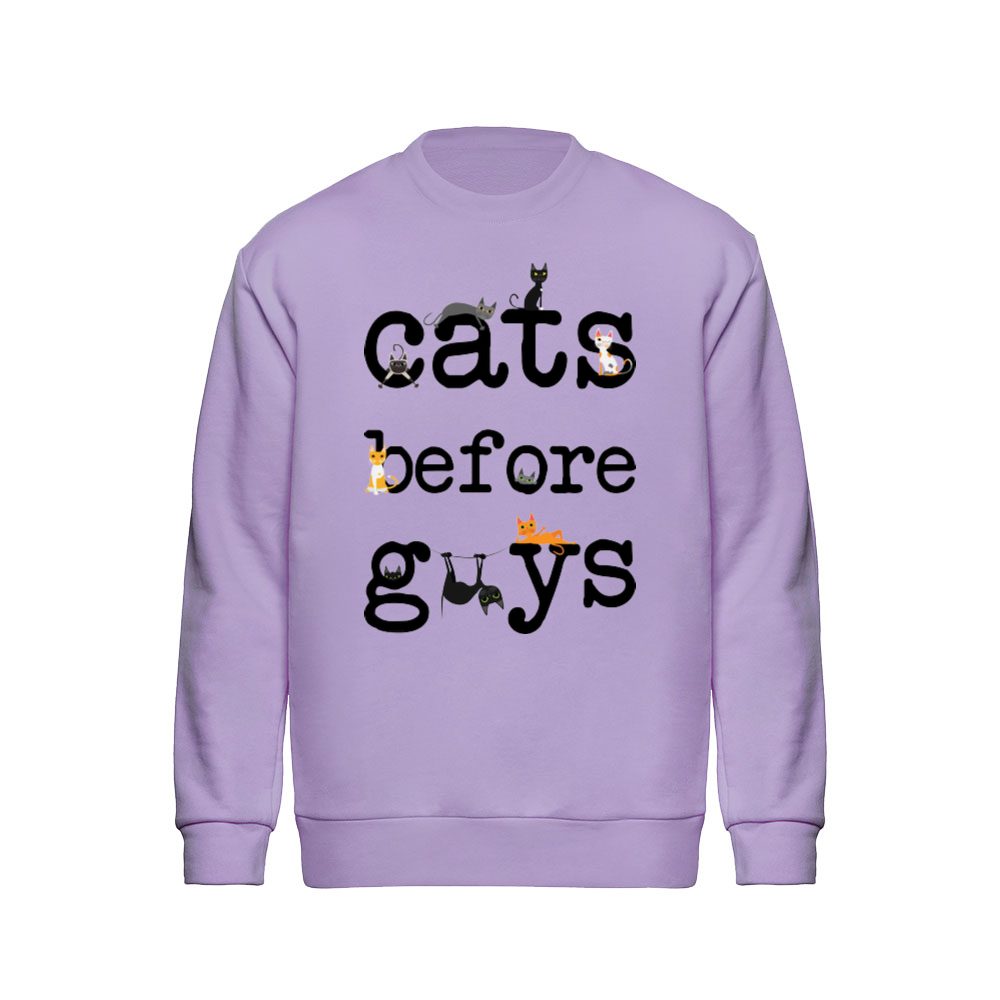 Cats before guys