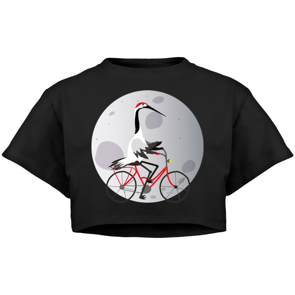 Japanski ždral na bicikli