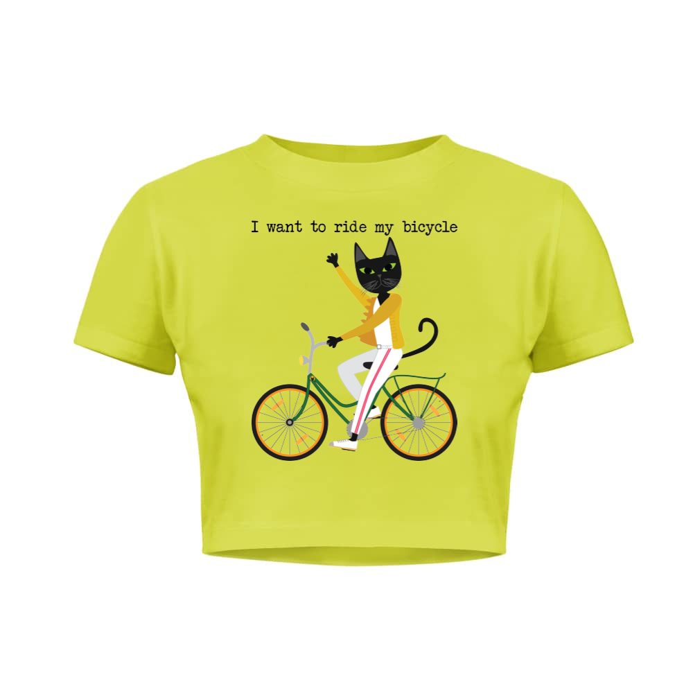 I want to ride my bicycle