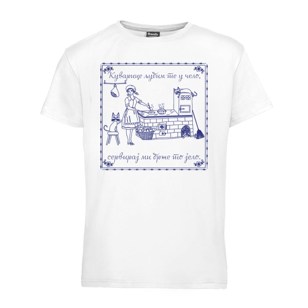 Kuvarice ljubim te u čelo