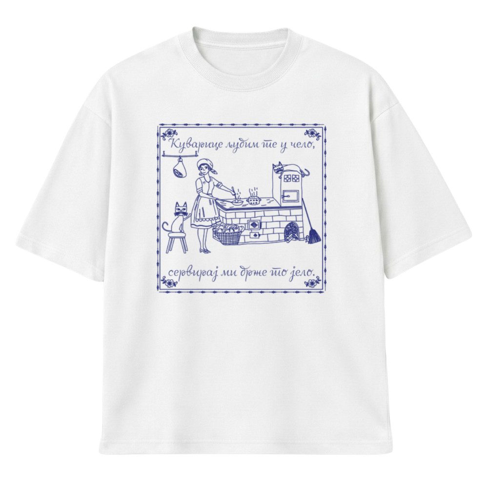 Kuvarice ljubim te u čelo