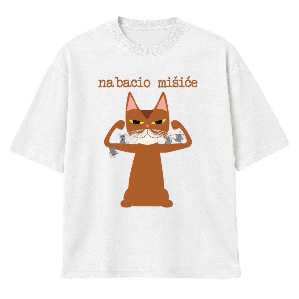 Nabacio mišiće abisinska mačka