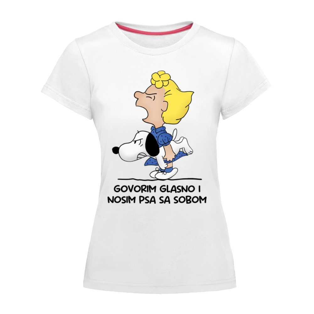 Govorim glasno i nosim psa sa sobom