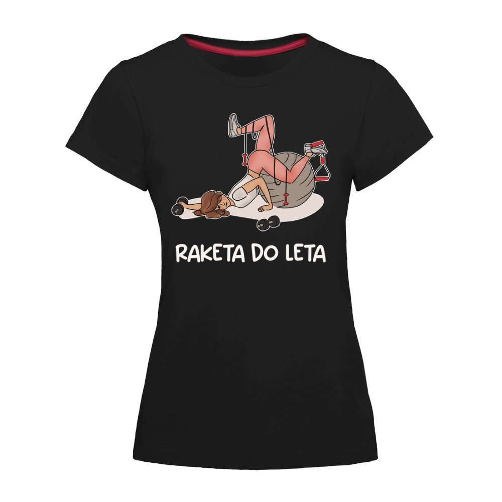 Raketa do leta sa svetlim slovima