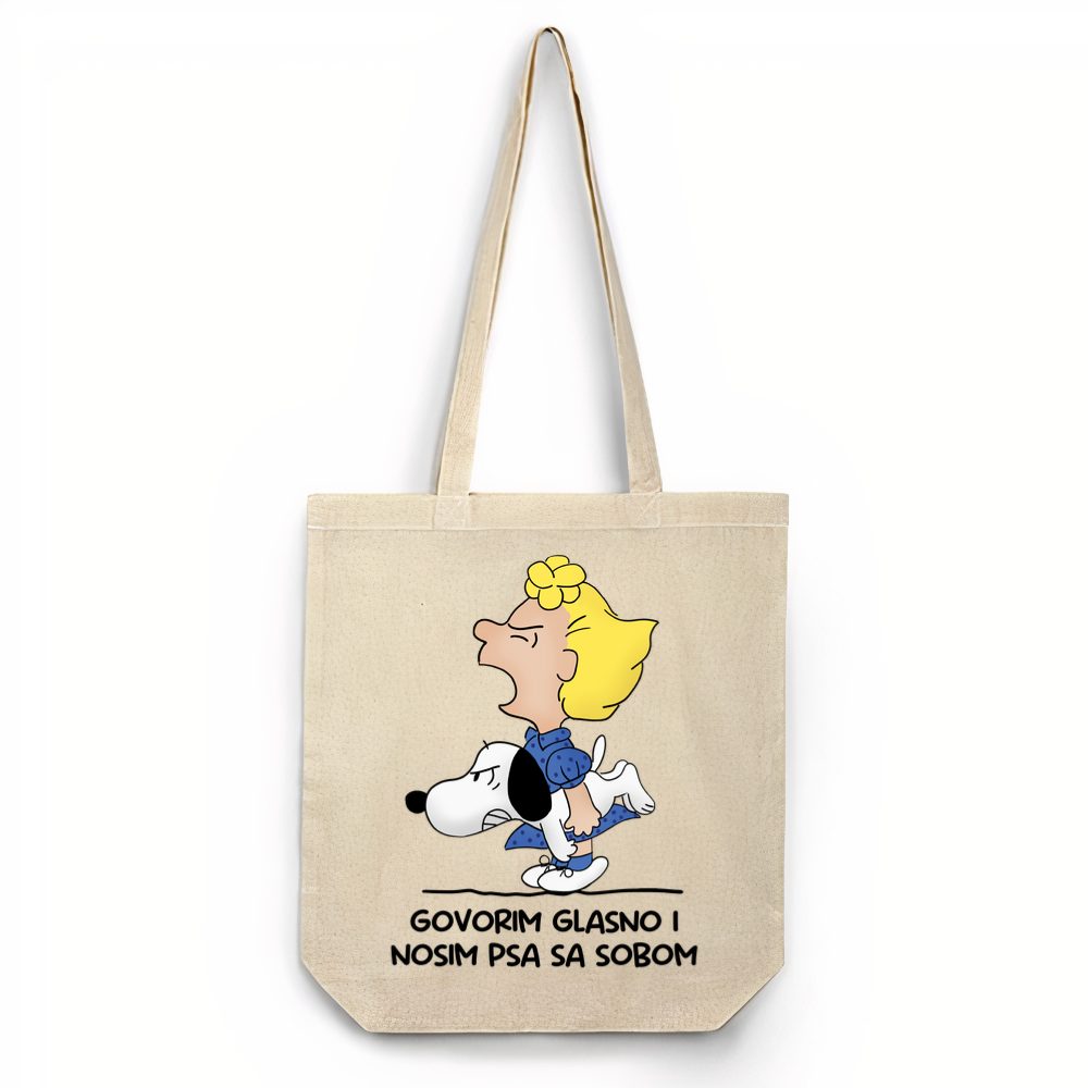 Govorim glasno i nosim psa sa sobom