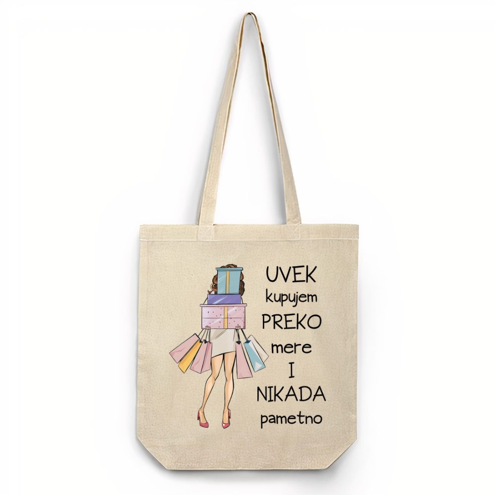 Uvek kupujem preko mere i nikada pametno