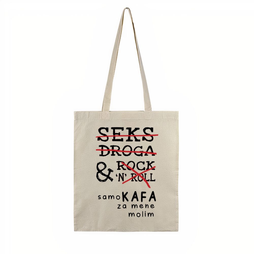 Samo kafa za mene crna slova