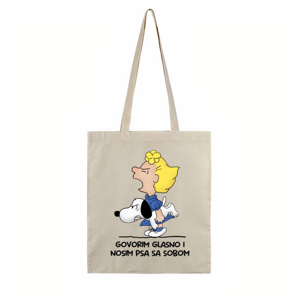 Govorim glasno i nosim psa sa sobom