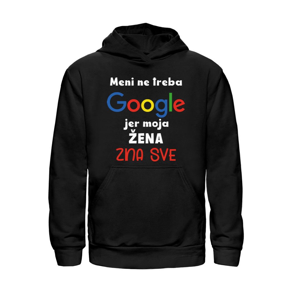 Meni ne treba google jer moj žena zna sve bela slova