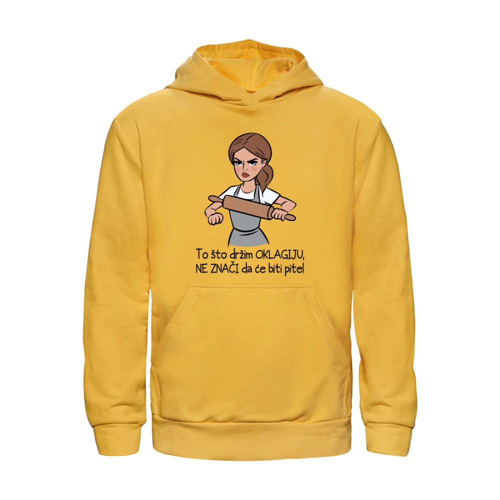 To što držim oklagiju, ne znači da će biti pite!