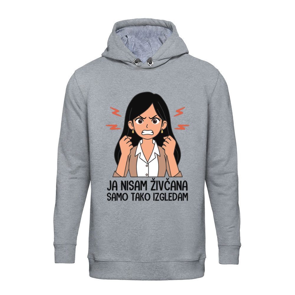 Ja nisam živčana. Samo tako izgledam.