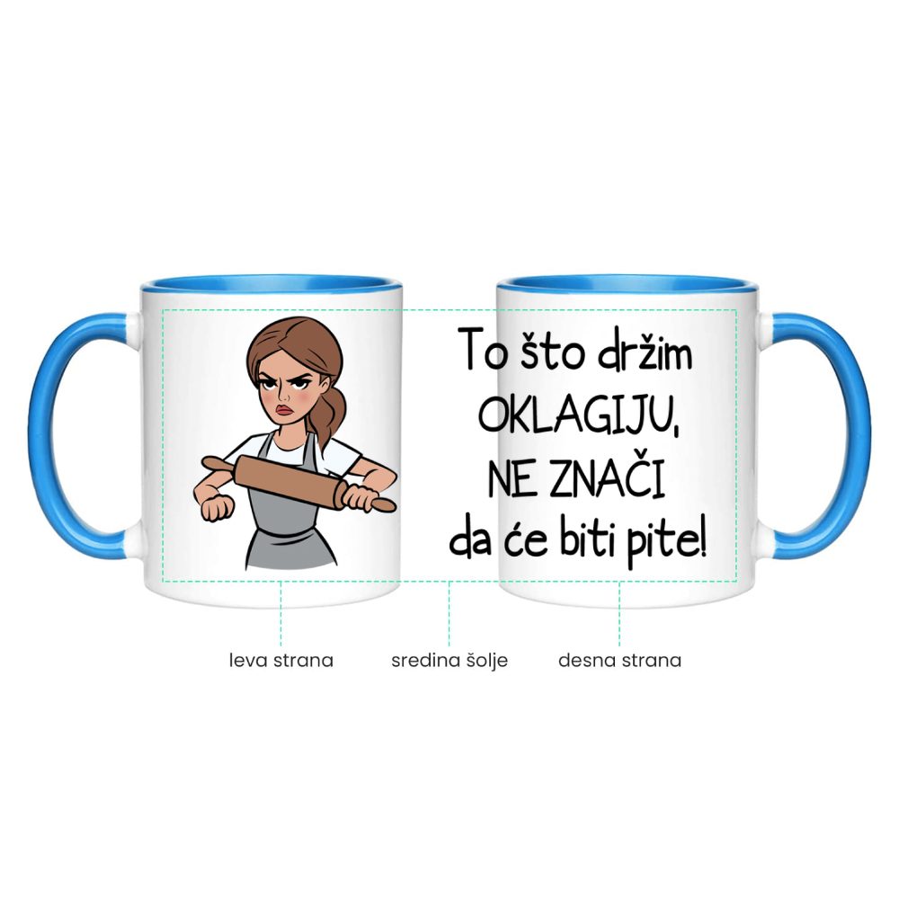 To što držim oklagiju, ne znači da će biti pite!
