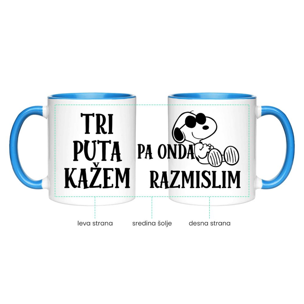 Tri puta kažem pa onda razmislim Snupi