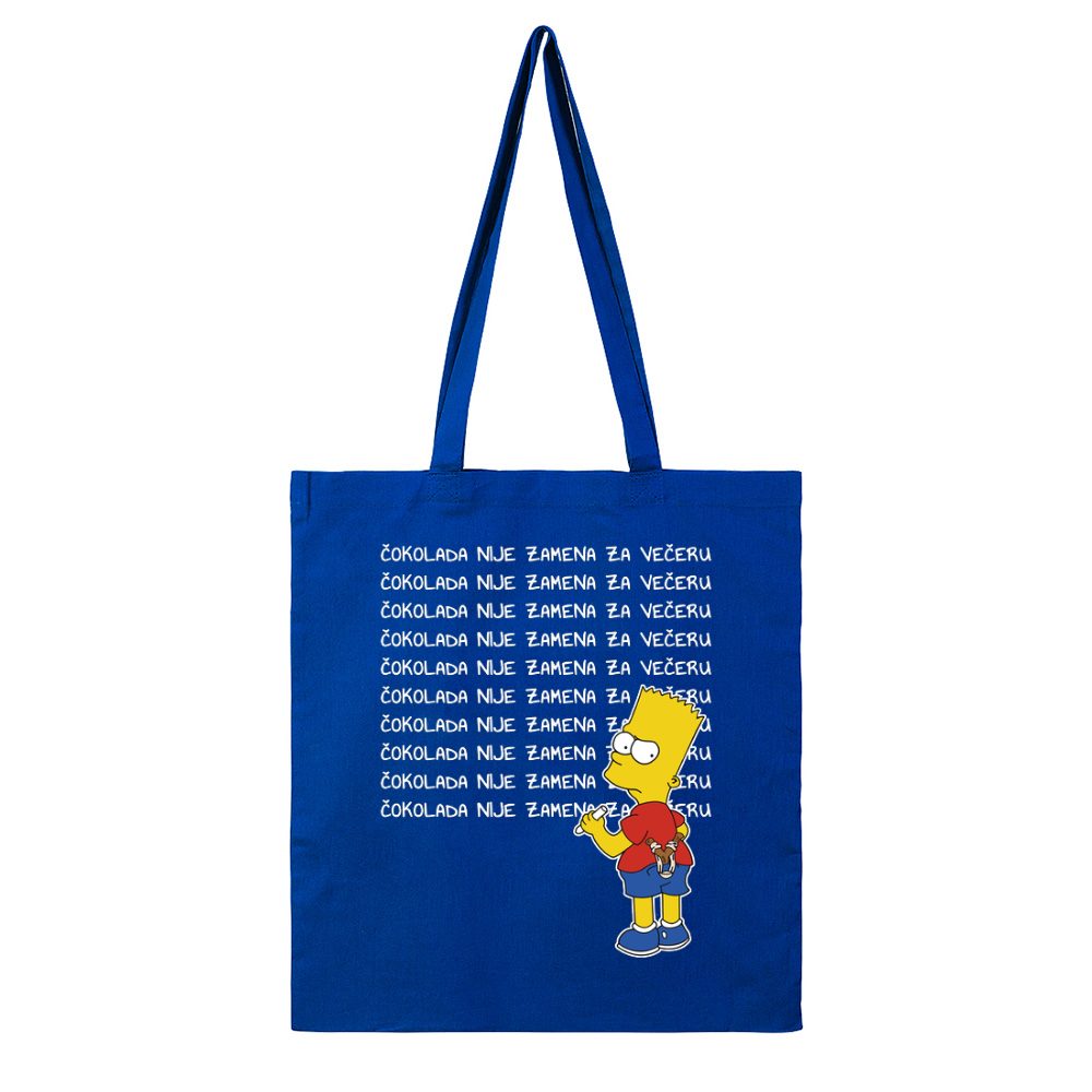 Bart Simpson piše na tabli