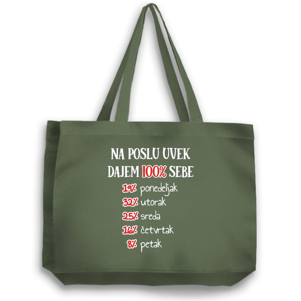 Na poslu uvek dajem 100% sebe