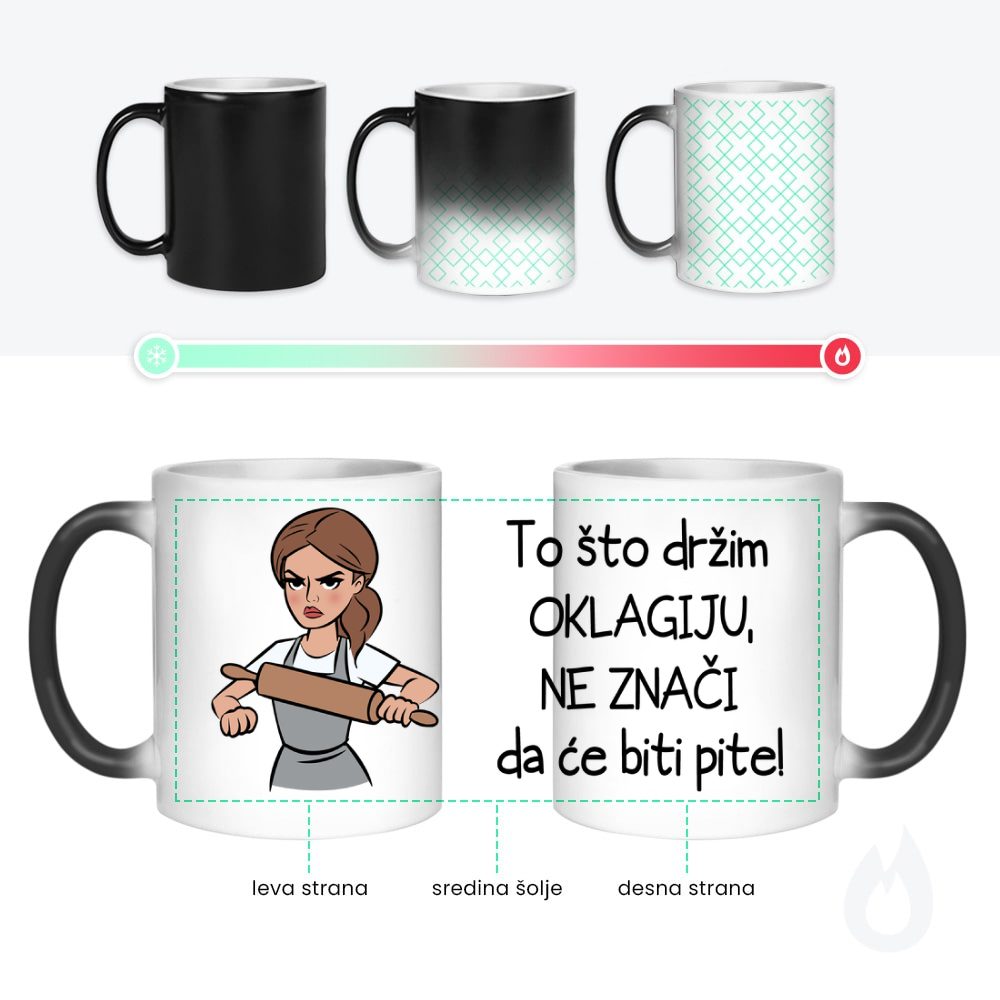 To što držim oklagiju, ne znači da će biti pite!