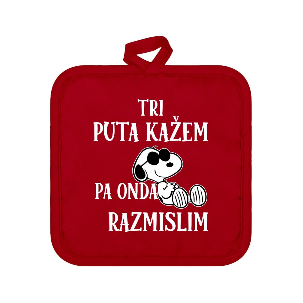 Tri puta kažem pa onda razmislim Snupi