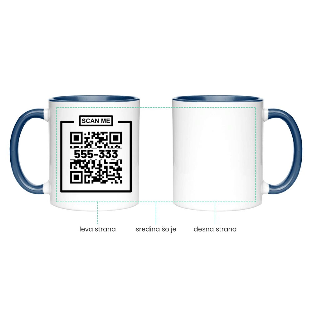 "Scan Me" 555-333 Šolja