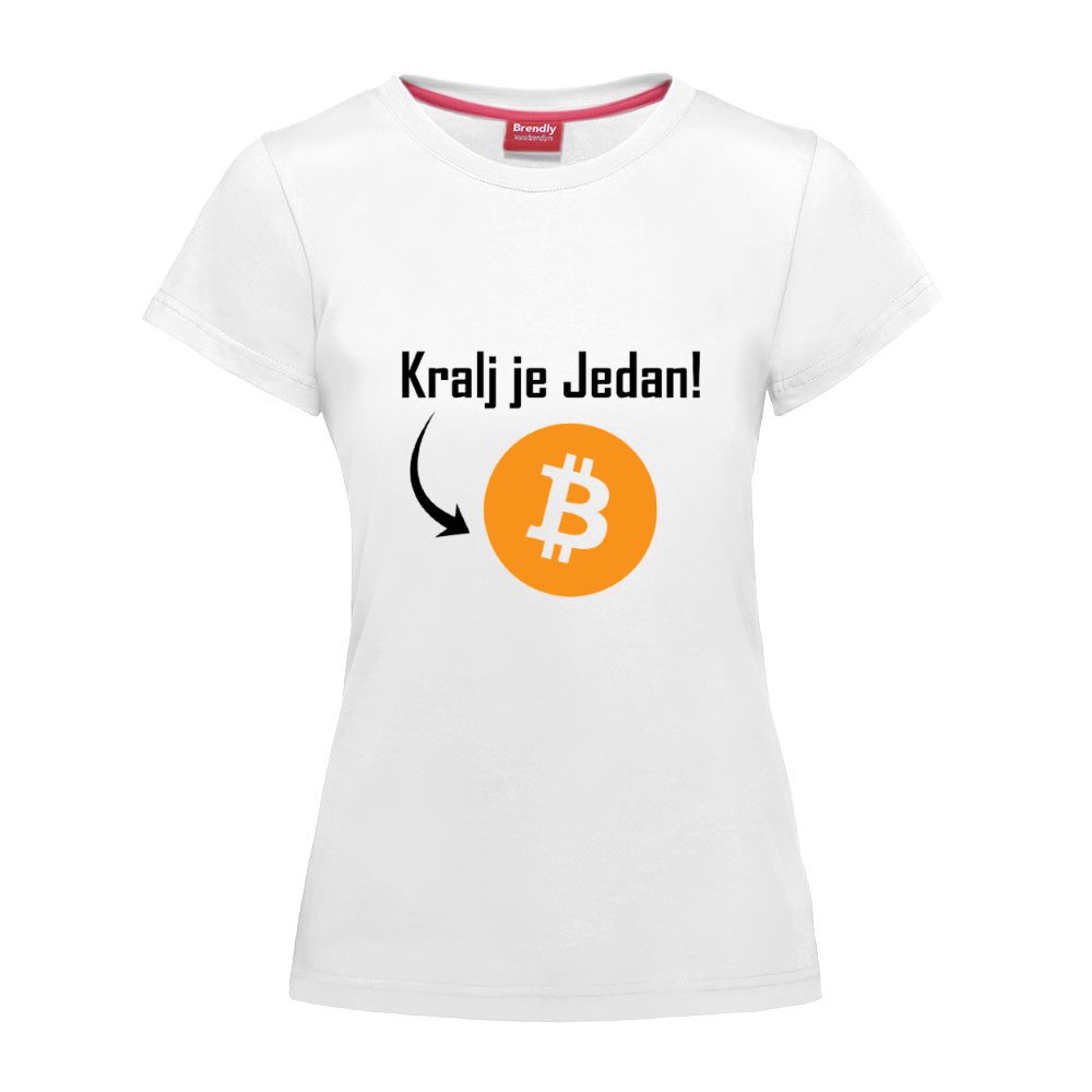 Bitcoin Zenska Majica