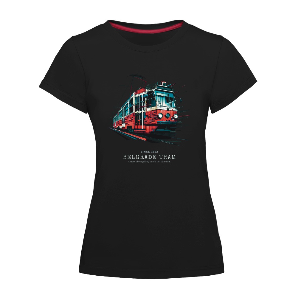 Beogradski tramvaj u tamnoj boji