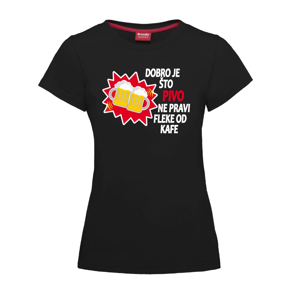 Dobro je što PIVO ne pravi fleke od KAFE