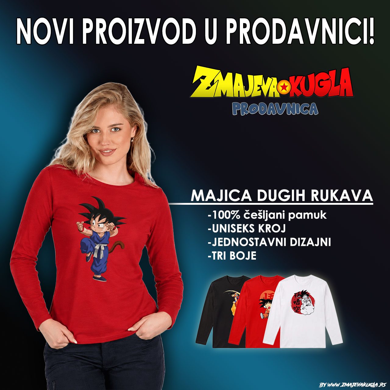 zmajeva kugla majice
