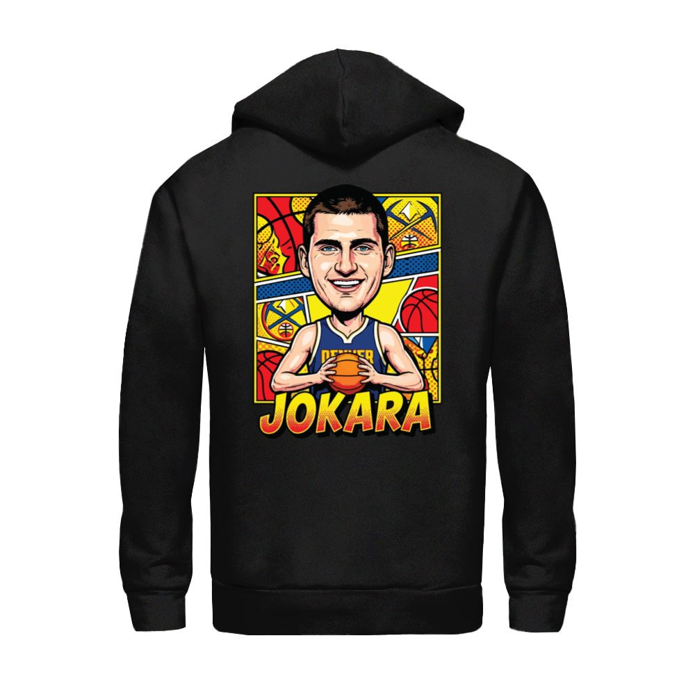 Nikola Jokić – Jokara: Pop Art Karikatura & Poster Dizajn (MVP Edition)
