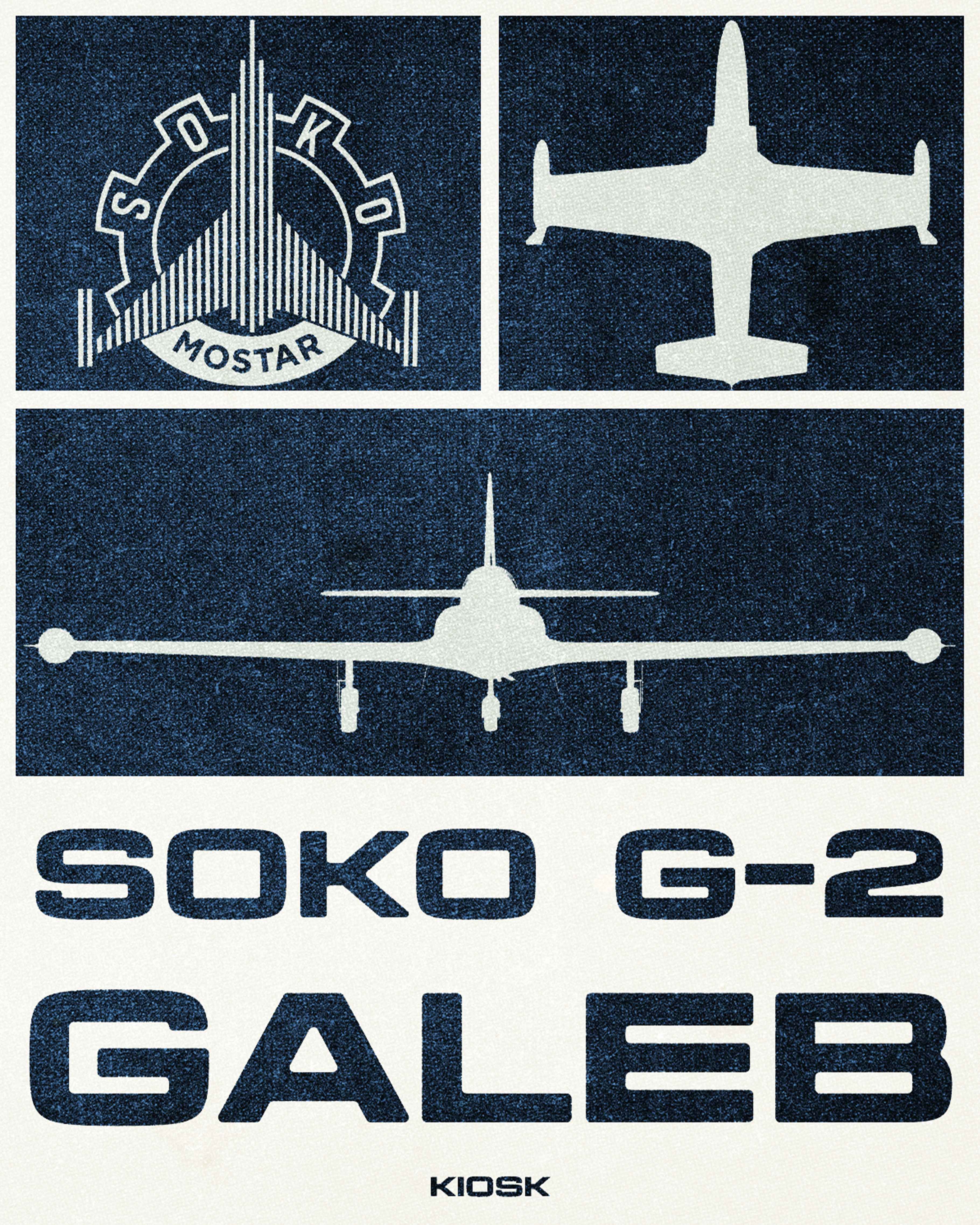 Retro majica Soko G-2 Galeb 