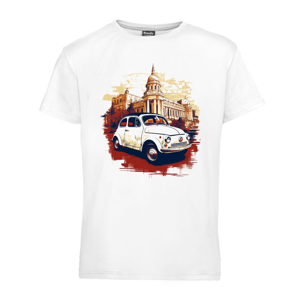 Fiat 500 2 - Muska Majica