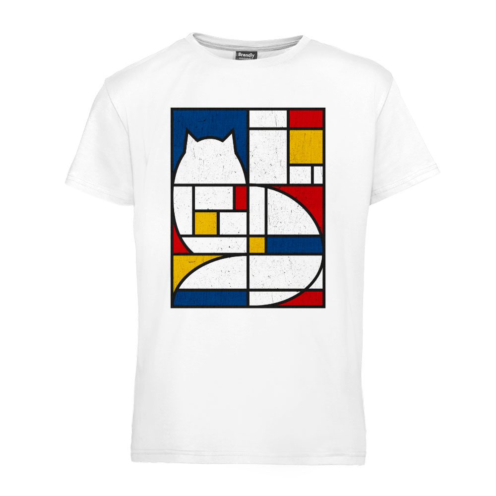 Modrian Macka - Muska Majica 