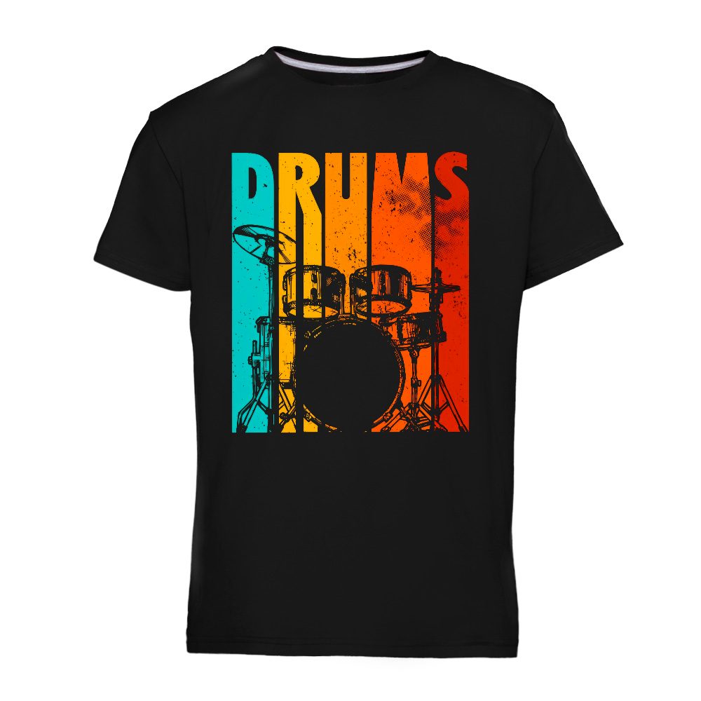 Retro Drummer - Muska Majica