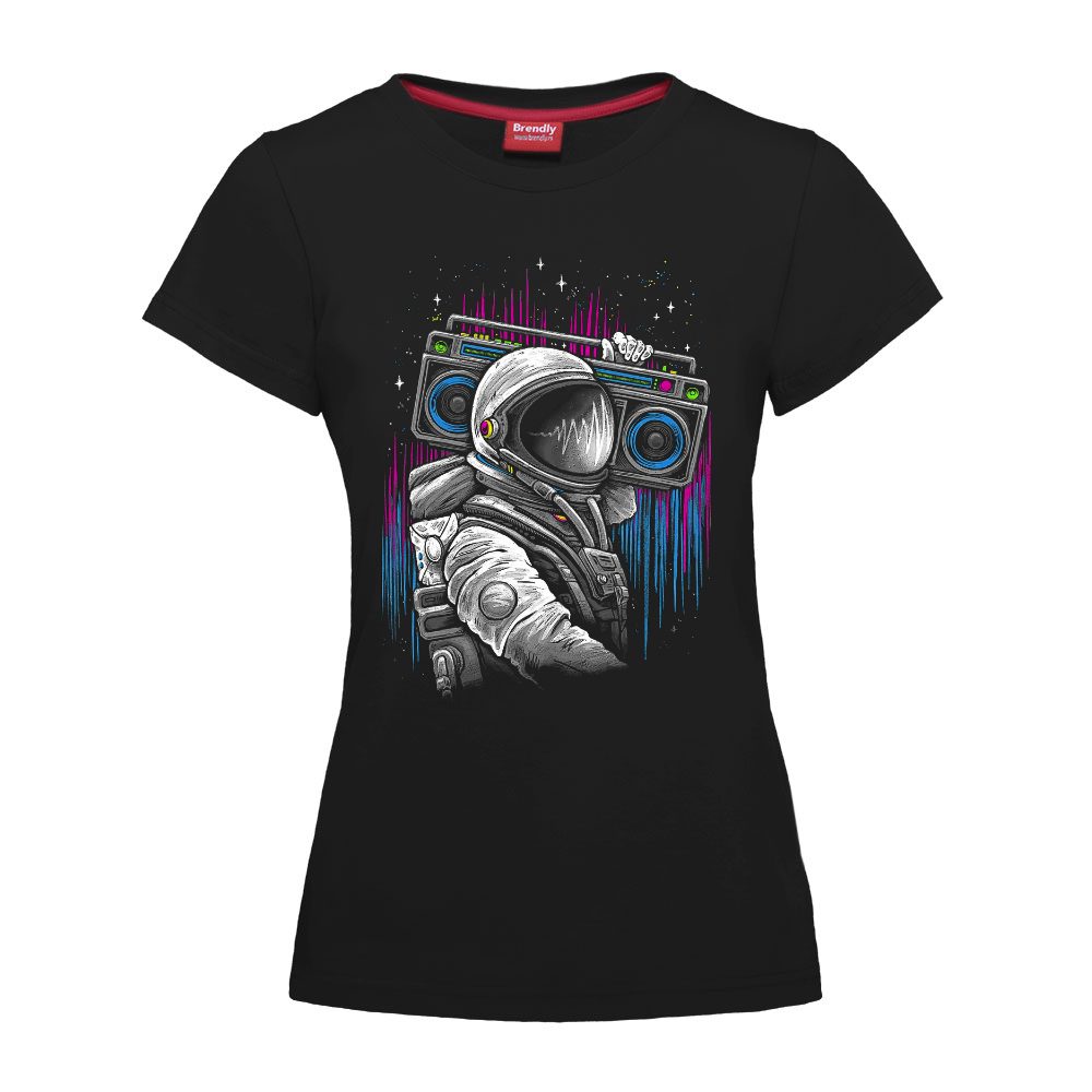 Astronaut i Kasetofon - Zenska Majica