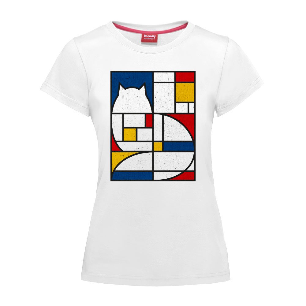 Modrian Macka - Zenska Majica 