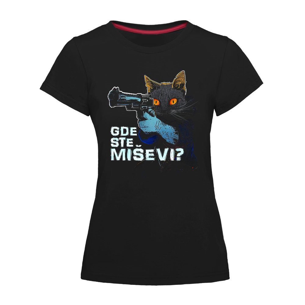 Gde Ste Misevi - Zenska Majica