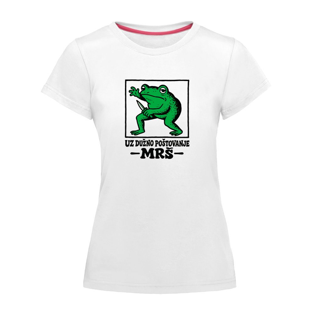 Uz Duzno Postovanje - Zenska Majica