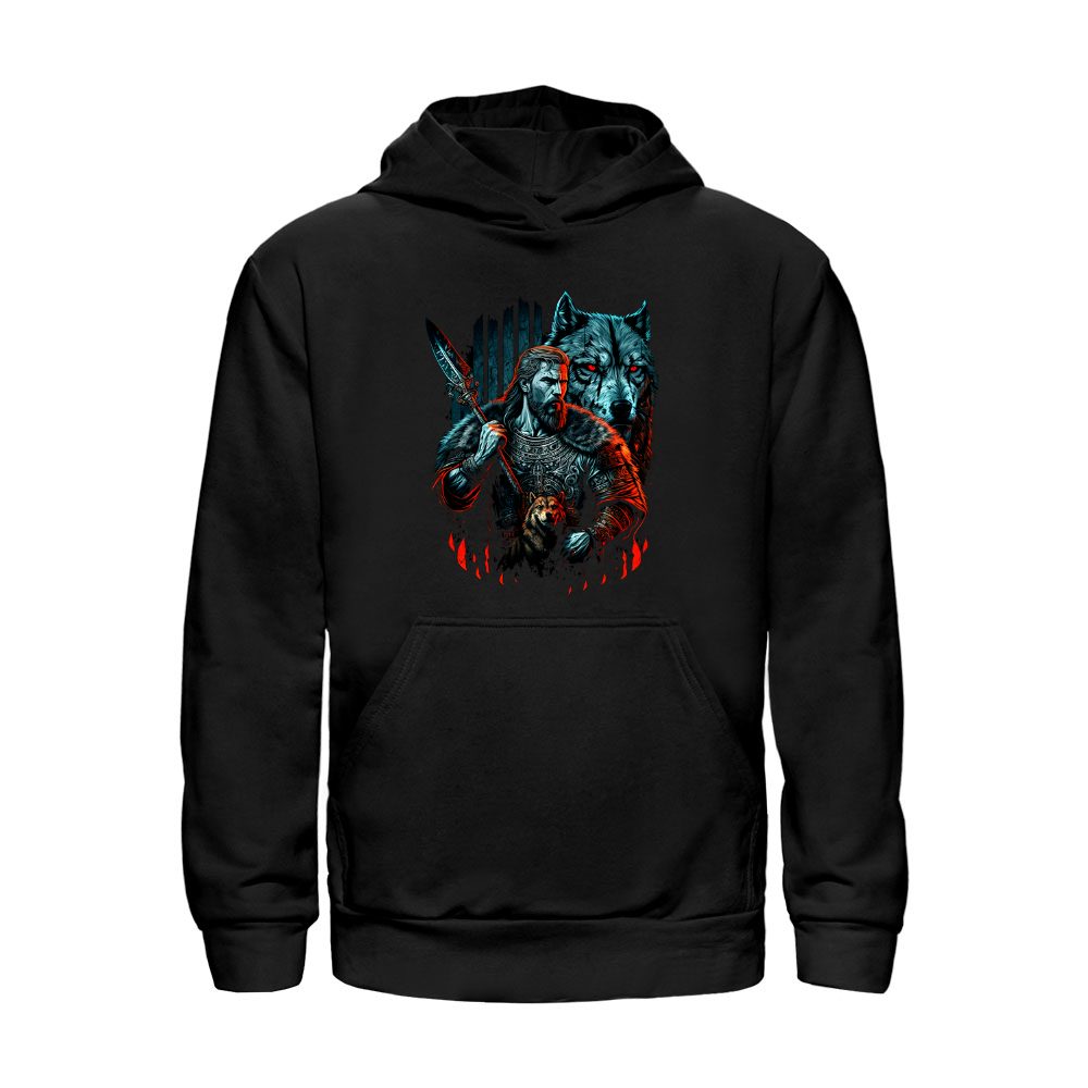 Vitez Sa Vukom 2 Unisex Duks