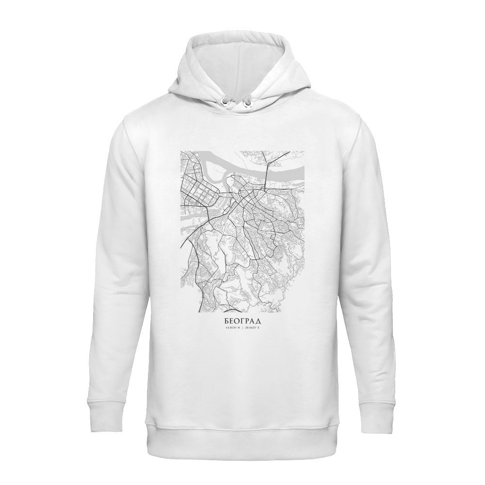 Beograd Silver- Unisex Duks