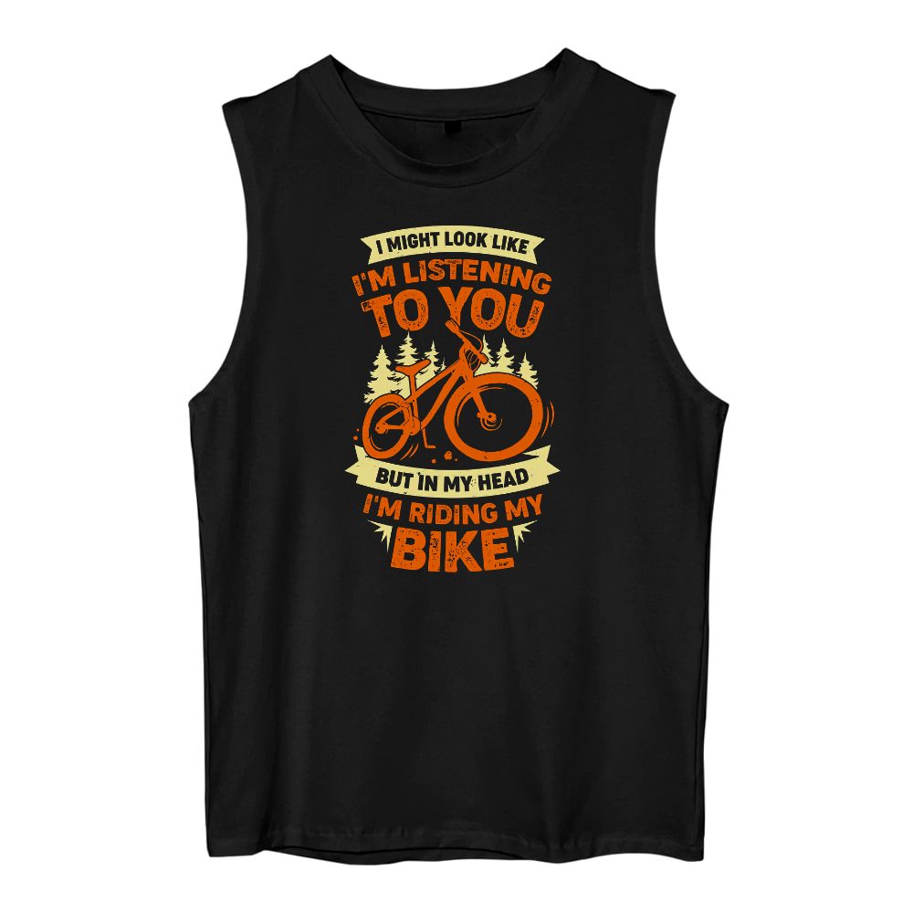 Biciklista u Glavi -  Atlet Majica