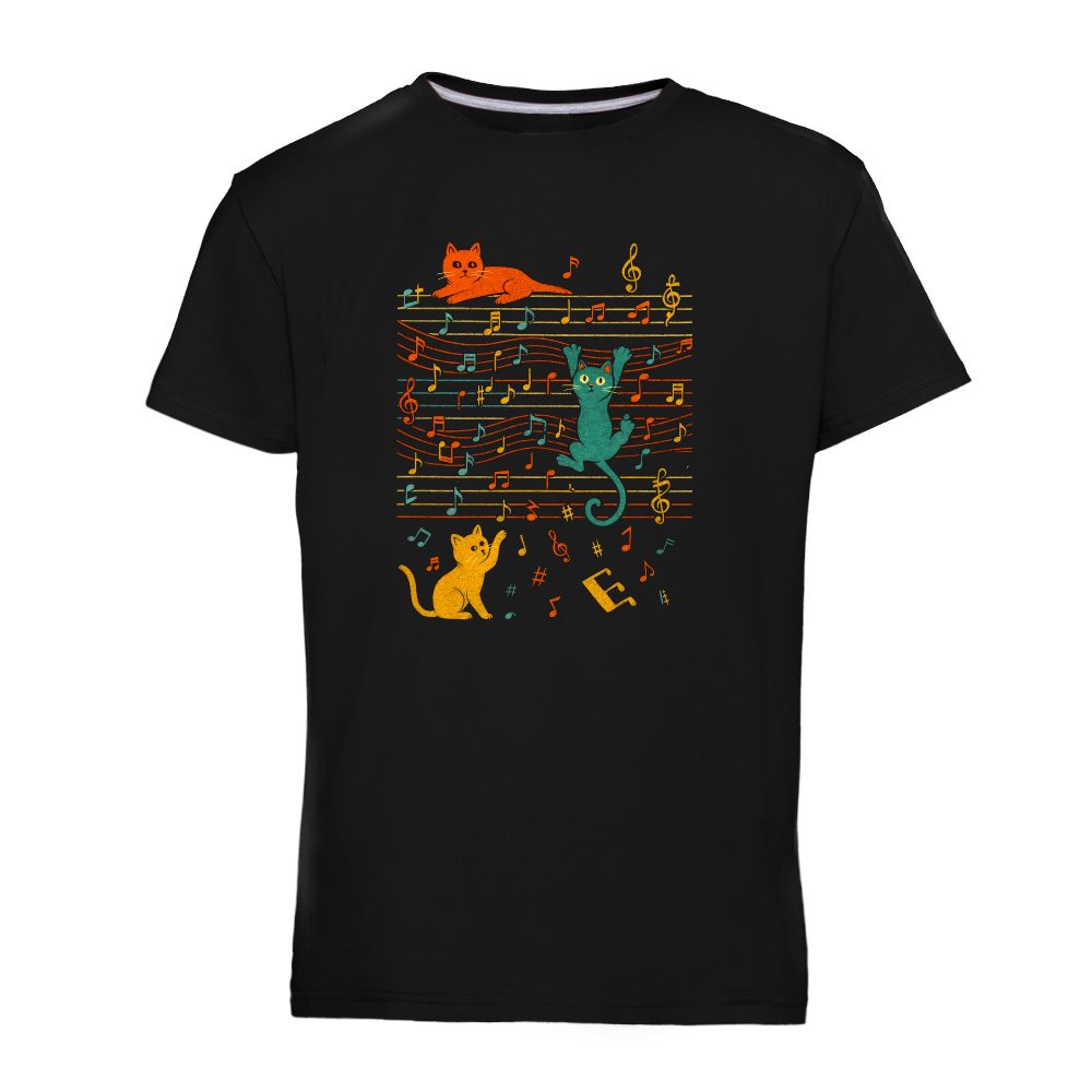 Mace i Note u Koloru - Decija Majica