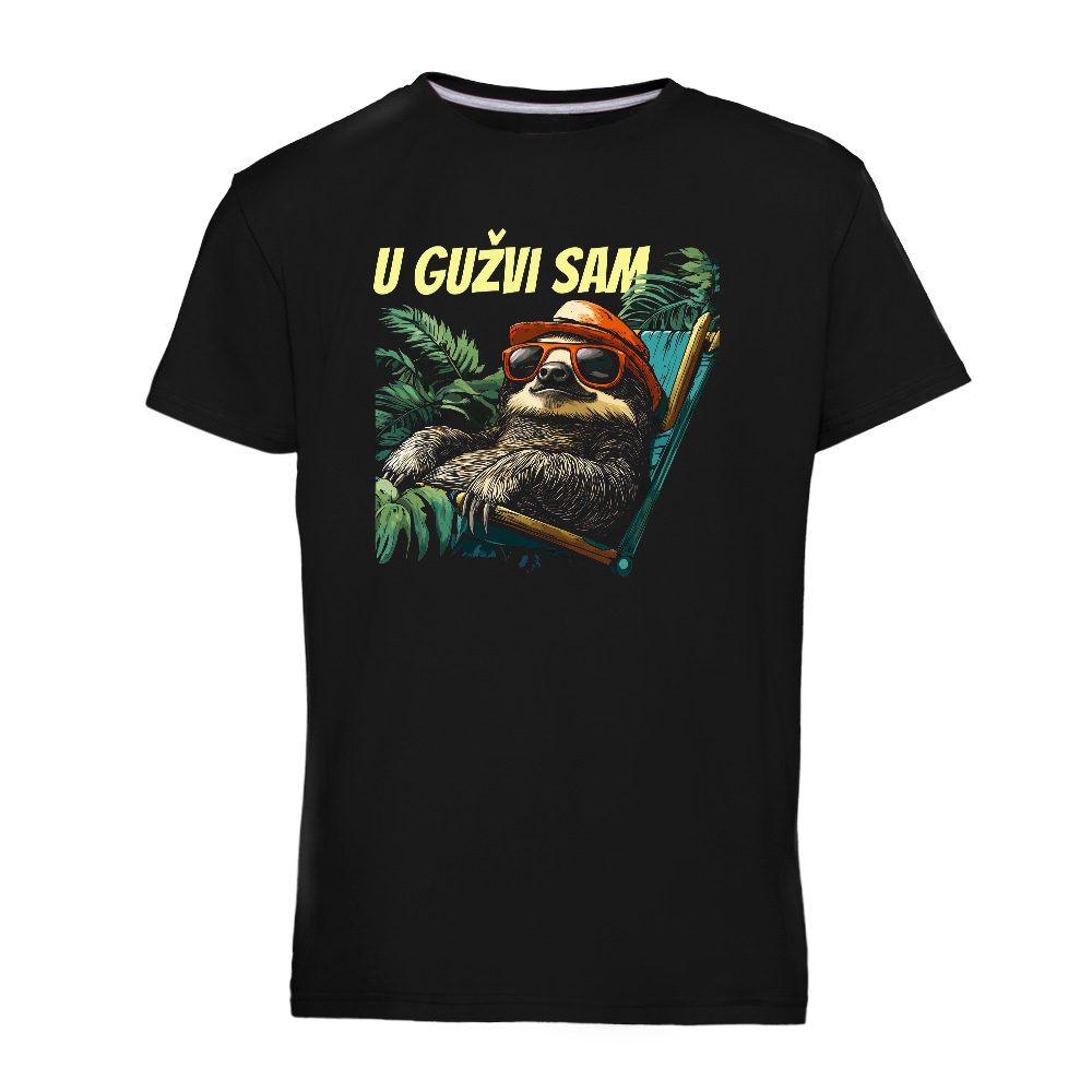 Lenjivac u Guzvi - Decija Majica