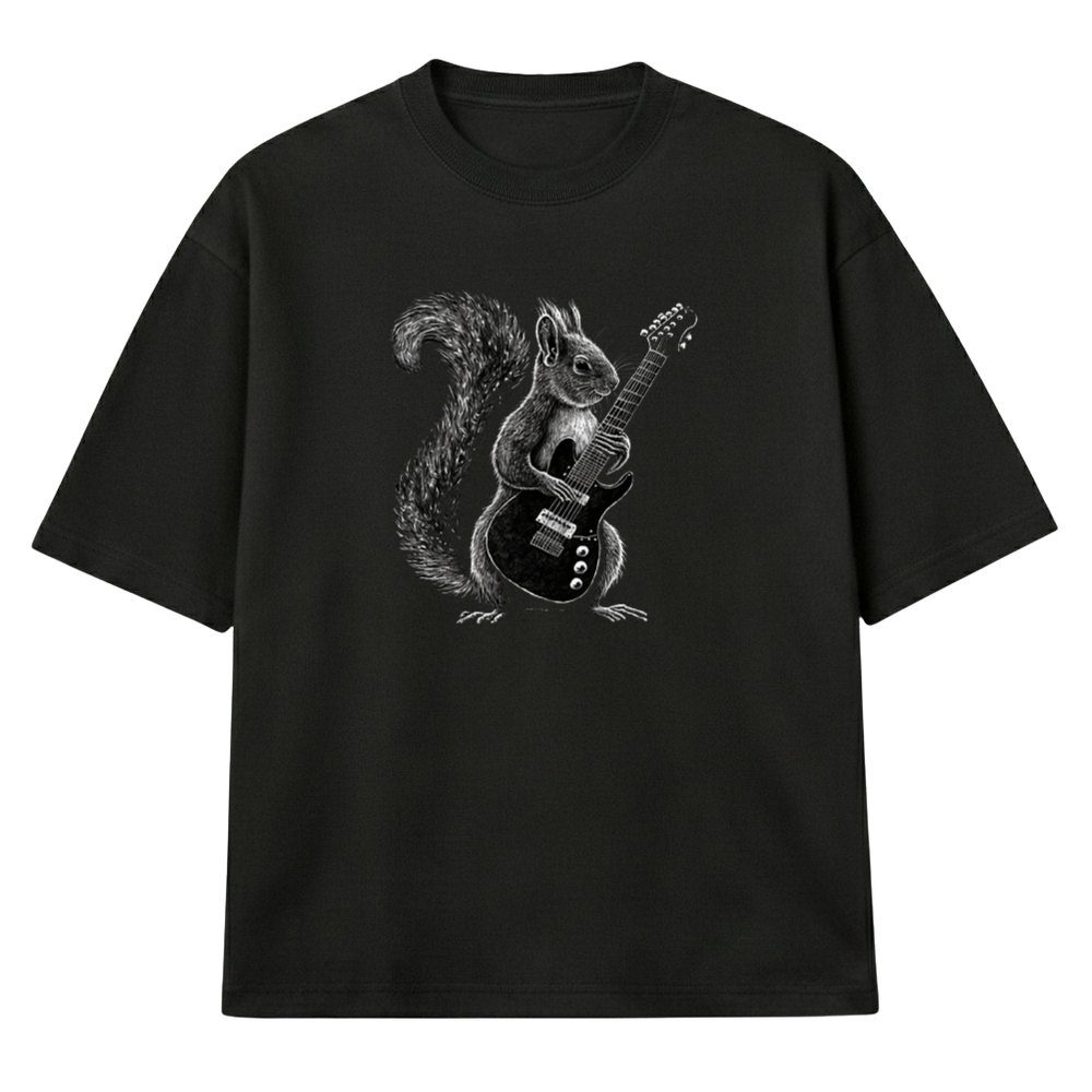 Veverica sa Gitarom Majica Muska