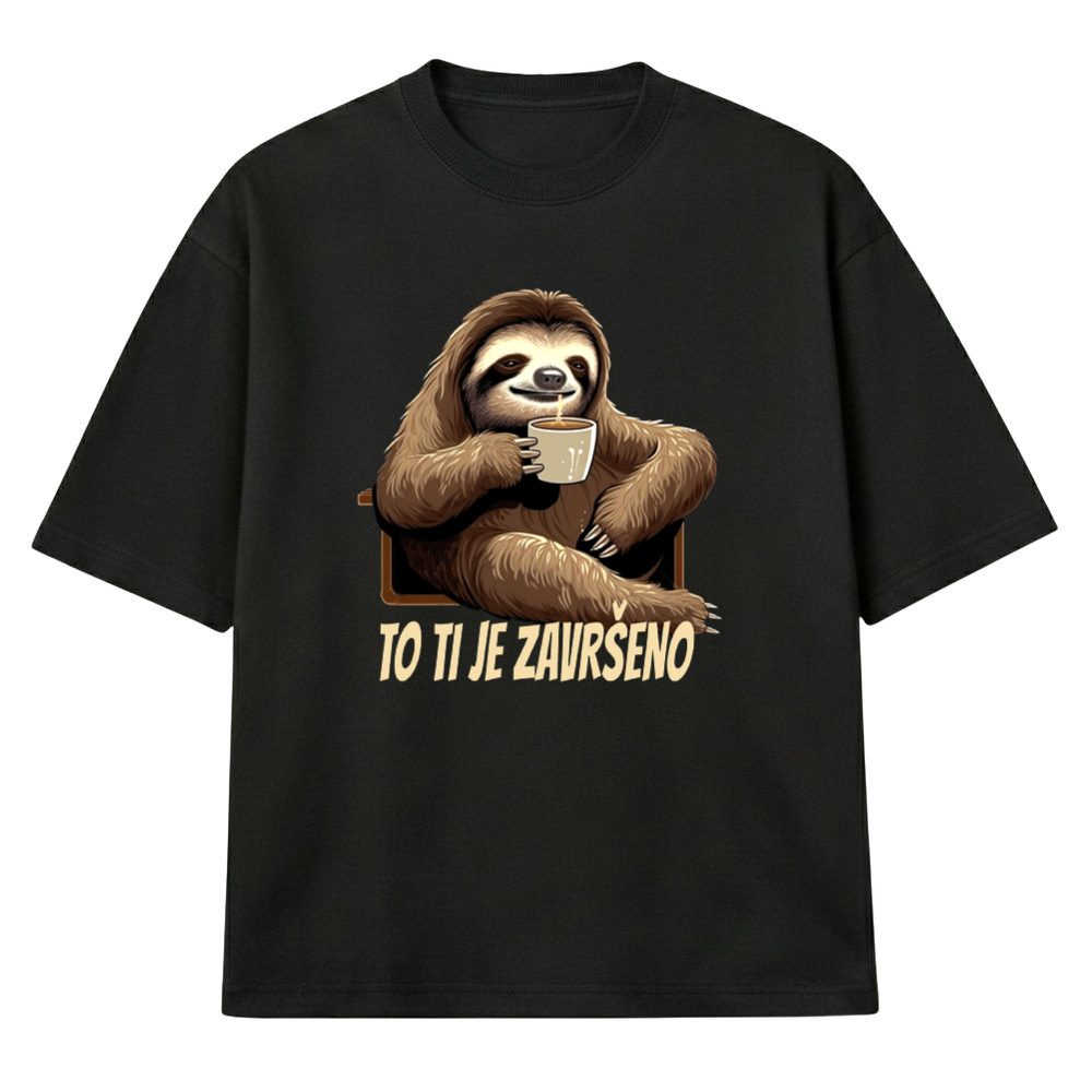 Lenjivac Zavrsio - Muska Majica