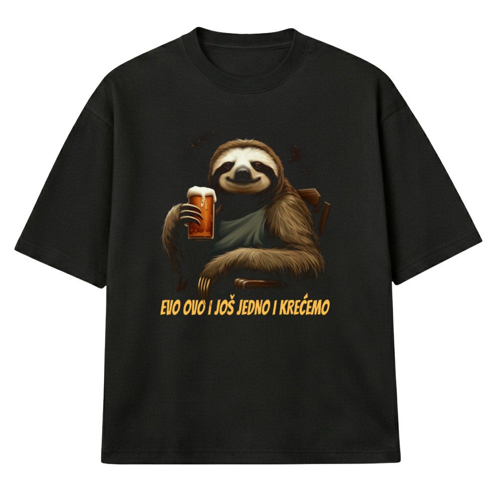 Popijem pa Krecemo Lenjivac 2 - Muska Majica