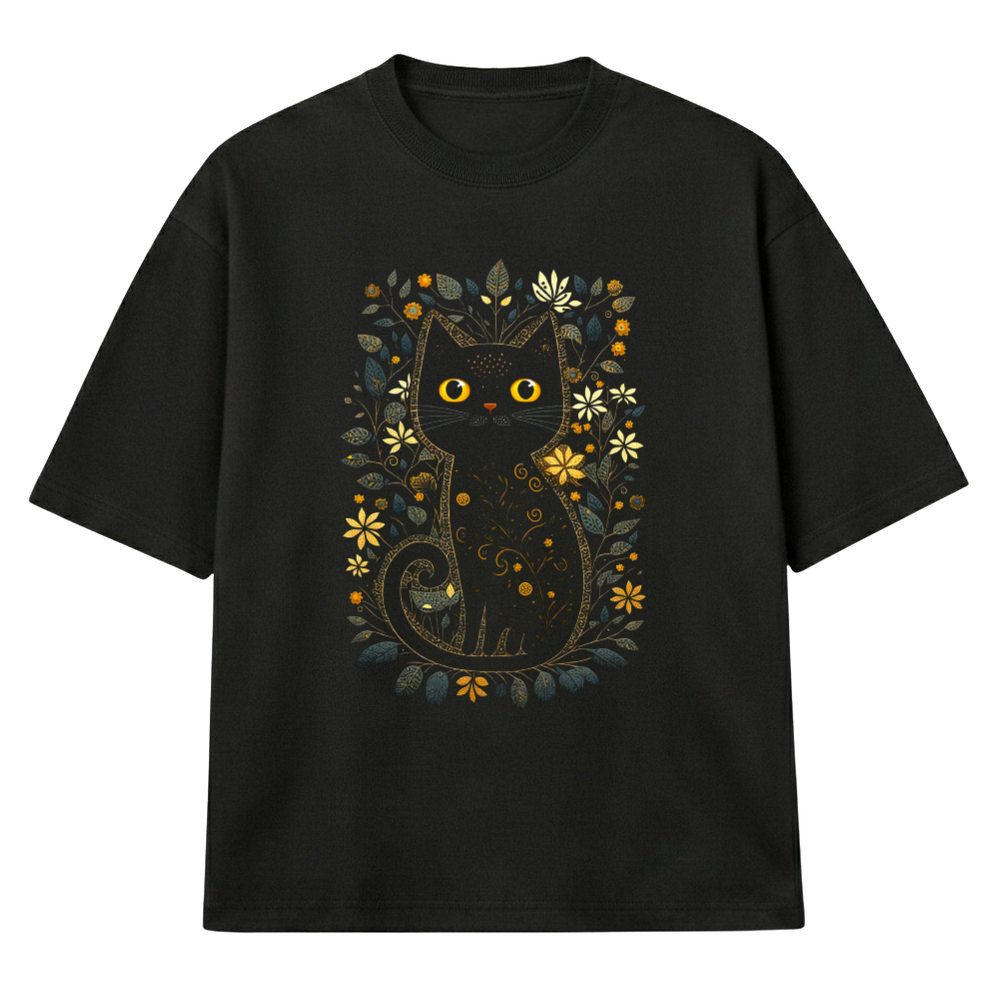 Maca i Cvece - Muska Majica