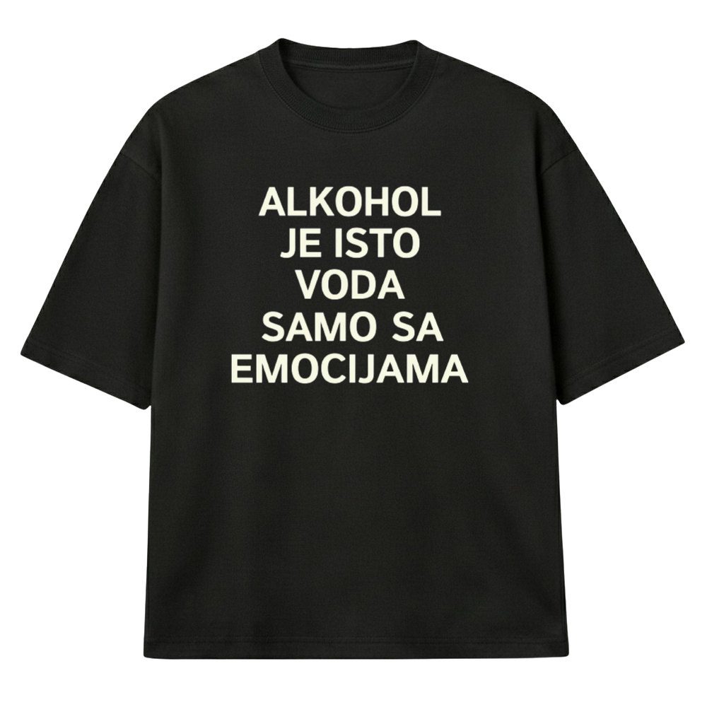 Alkohol - Muska Majica