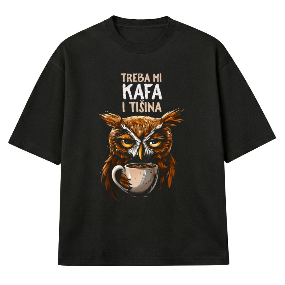 Sova i Kafa - Muska Majica